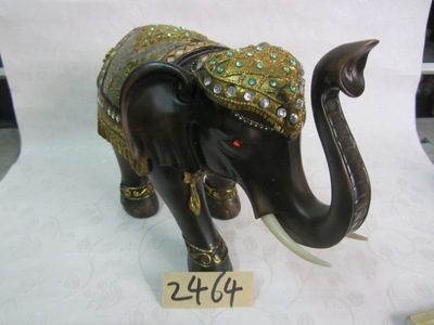 【樹脂陶瓷工藝品動物(黑色吸水長角大象)】價格,廠家,圖片,塑料、樹脂工藝品,德化縣印藝印刷有限責(zé)任公司-